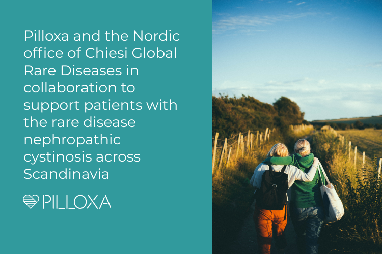 Pilloxa and the Nordic office of Chiesi Global Rare Diseases in collaboration to support patients with the rare disease nephropathic cystinosis across Scandinavia